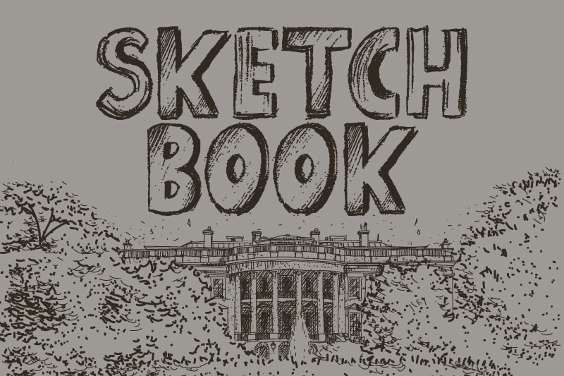 sketch book sketch font