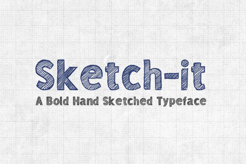 sketch it sketch font