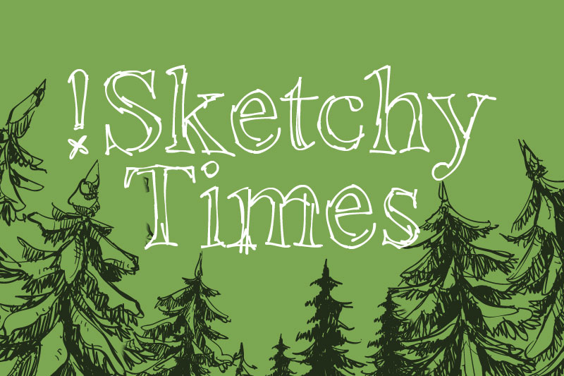 sketchy times sketch font