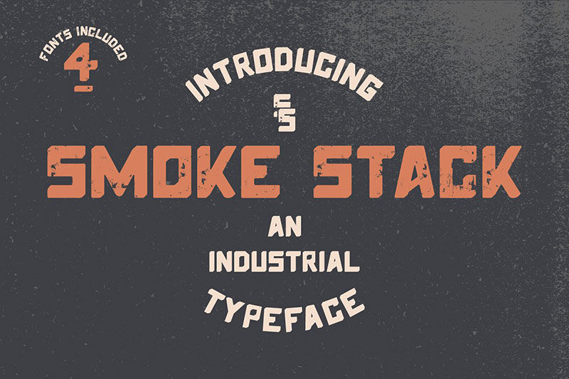 smoke stack smoke font
