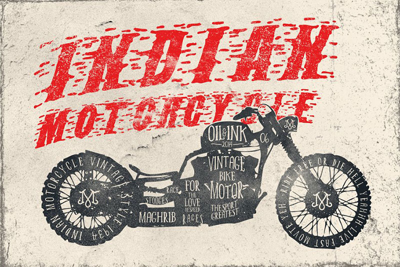 stooges races sketch font