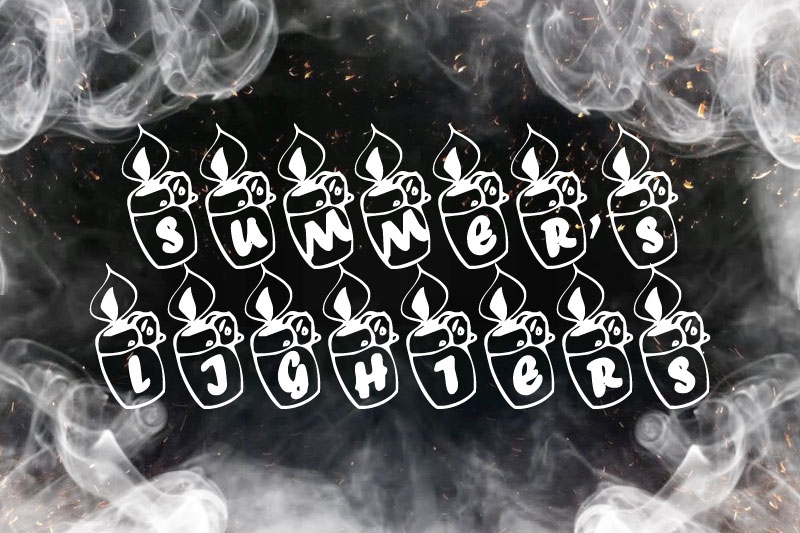 summers lighters smoke font