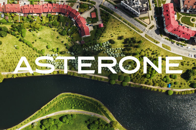 asterone real estate font