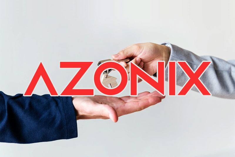 azonix real estate font