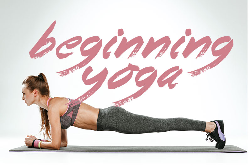 beginning yoga font