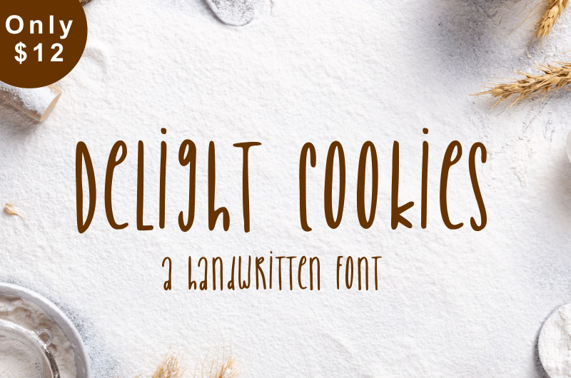 delight cookies yoga font