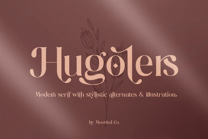 hugolers real estate font