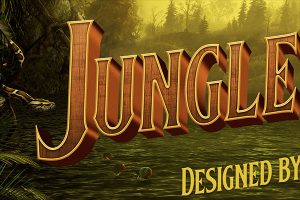 Jungle Cruise Movie Title Logo Text Effect PSD Template