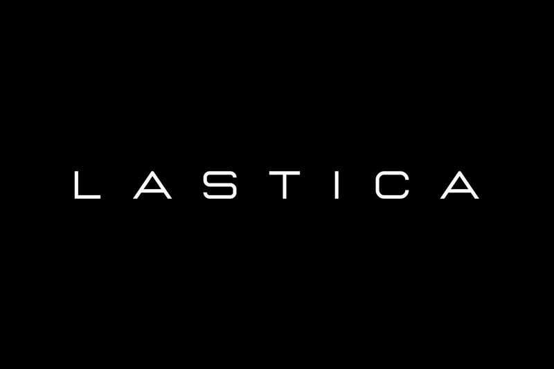 lastica geometric minimalistic real estate font