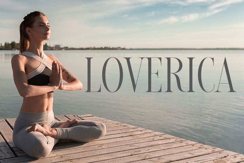 loverica yoga font