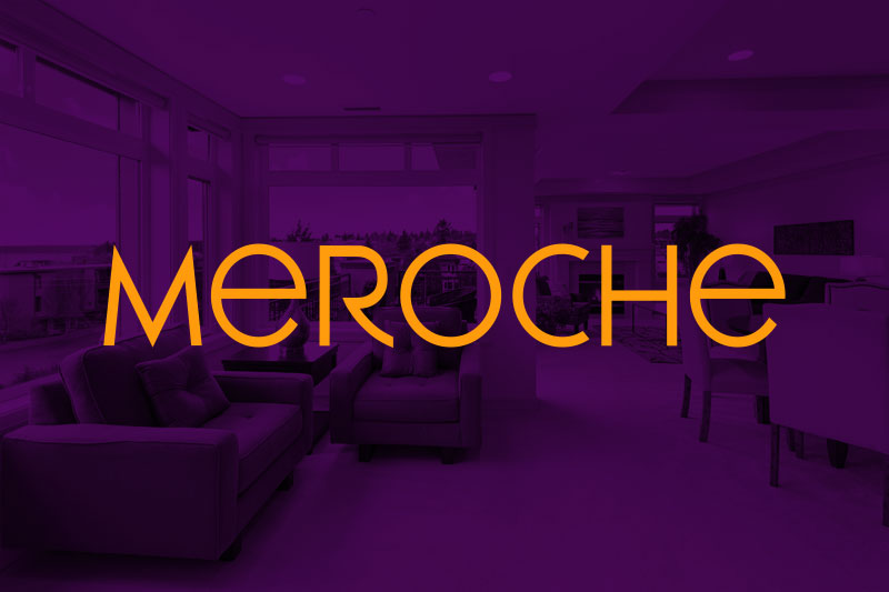 meroche real estate font