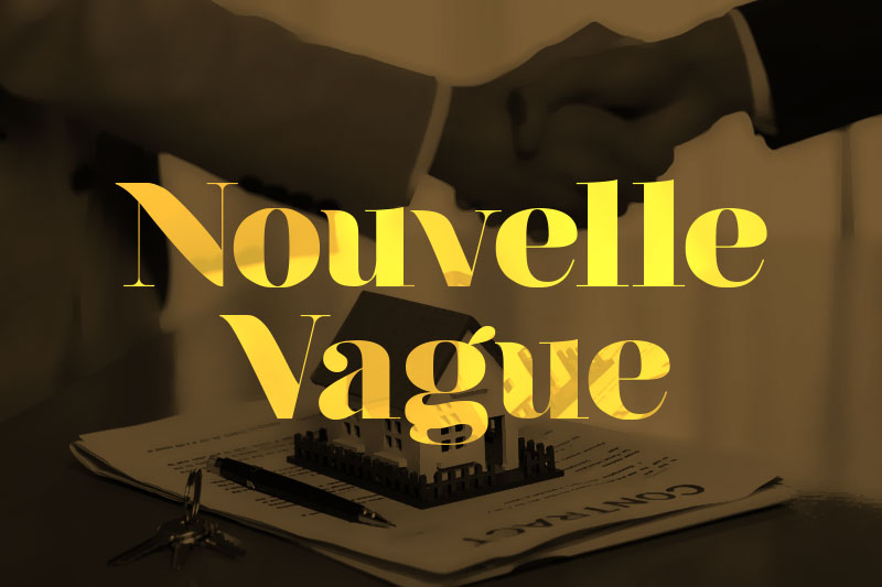 nouvelle vague real estate font