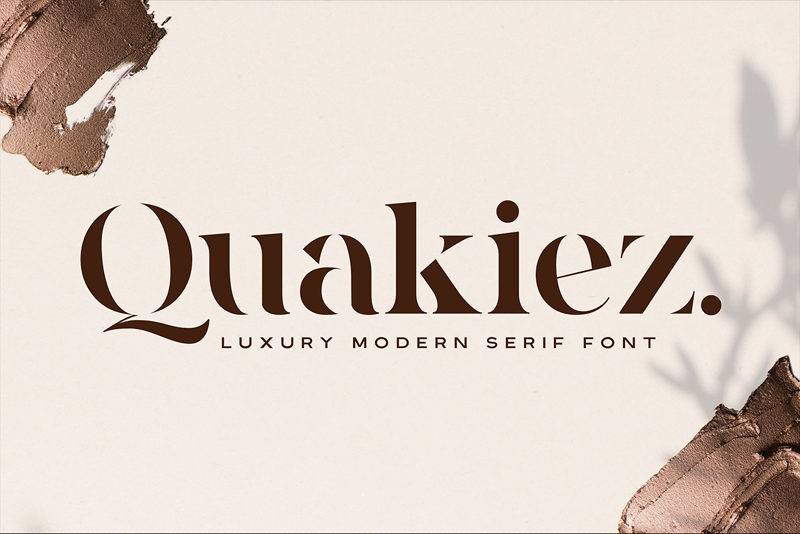 quakiez real estate font