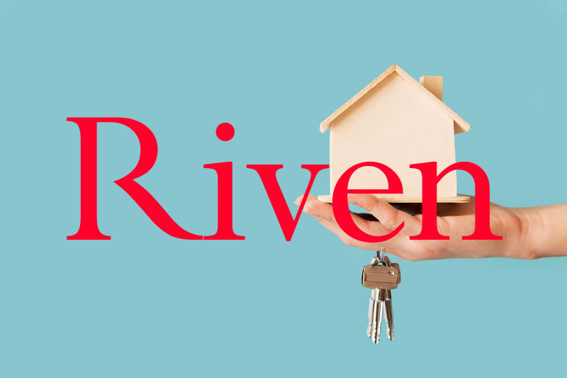 riven real estate font