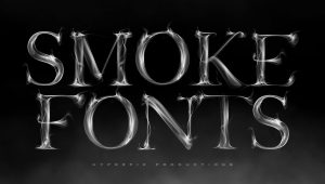 Best Free Premium Smoke Fonts
