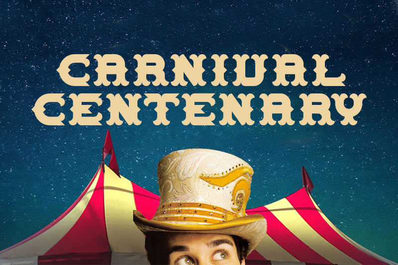 carnival centenary carnival font