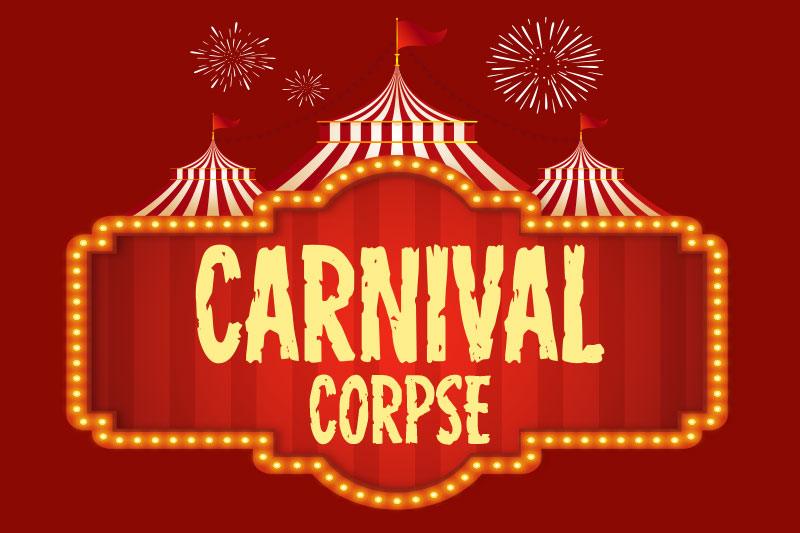 carnival corpse carnival font
