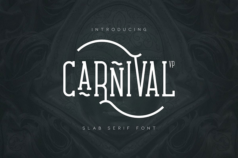 carnival vp slab latin cyrillic carnival font