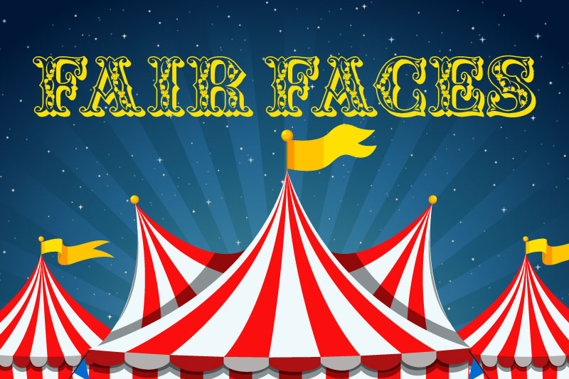 fair faces carnival font