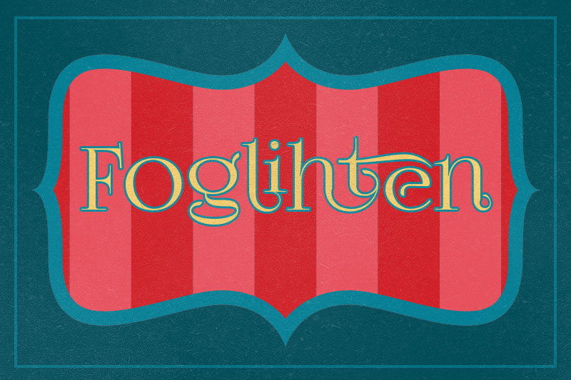 foglihtenno07 carnival font