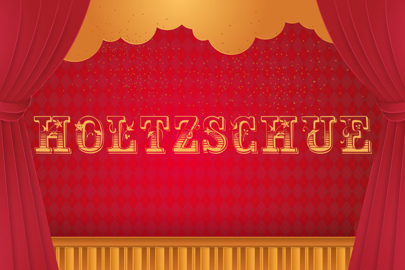 holtzschue carnival font