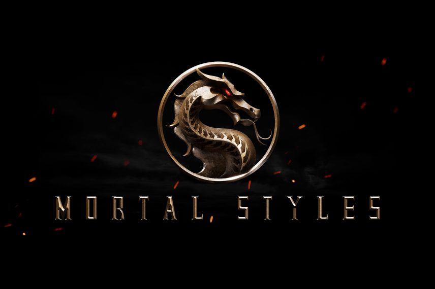 Mortal Kombat Movie Logo Text Effect | PSD Template | Hyperpix