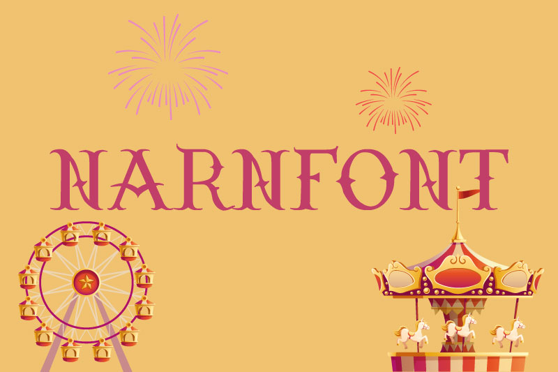 narnfont carnival font