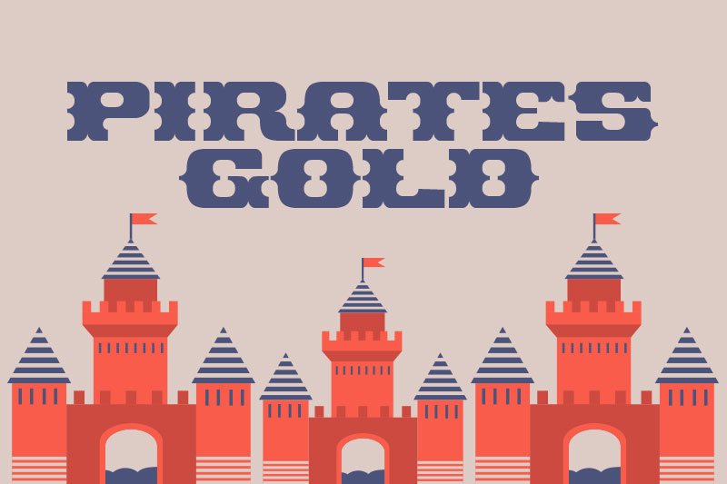 pirates gold carnival font