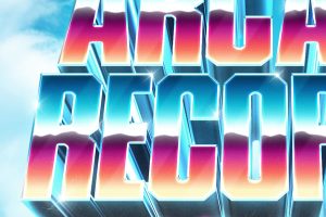 80s Title PSD Style Template [Synthwave / Vaporwave] | Hyperpix