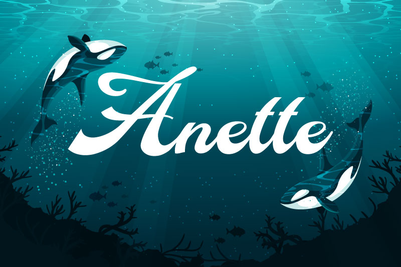 anette ocean font