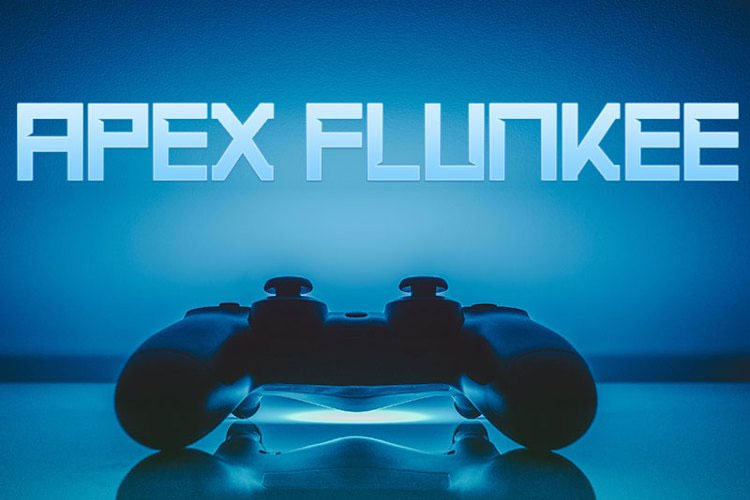 apex flunkee gaming font