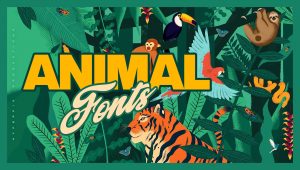 Best Free and Premium Animal Fonts