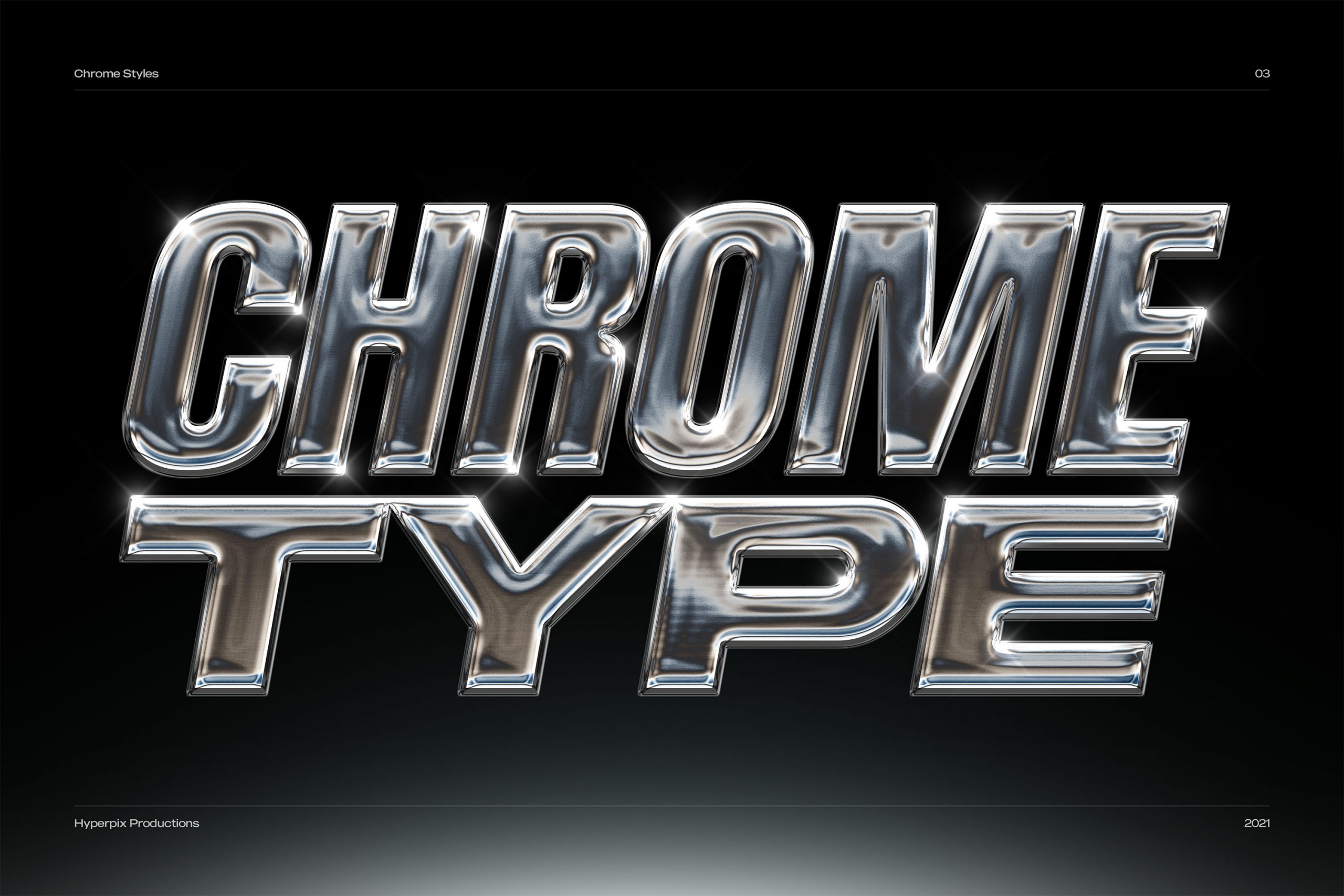 chrome text effect photoshop free download