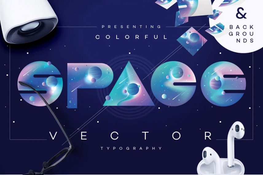 Premium Vector  Colorful font with lowercase and uppercase letters