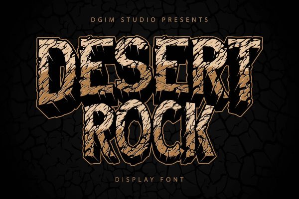 Sedimentary Rocks Font 50+ Best Stone Fonts (FREE / Premium) 2024 | Hyperpix