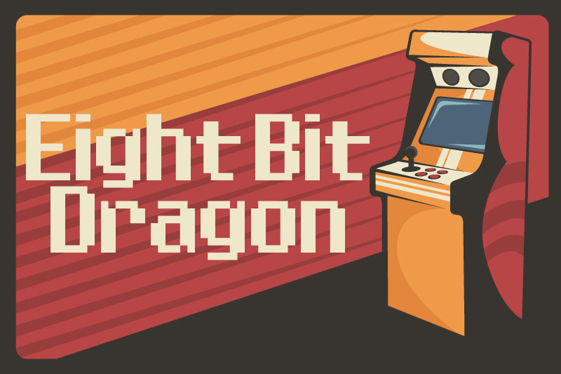 eight bit dragon 8 bit font