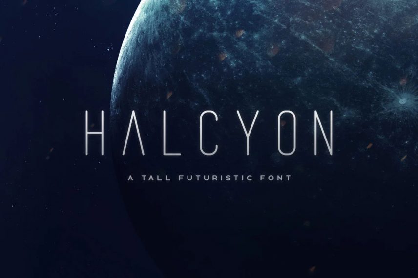 Halcyon Space Typeface 
