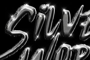 Metal Chrome Text Effect Vol.5 PSD Style Template