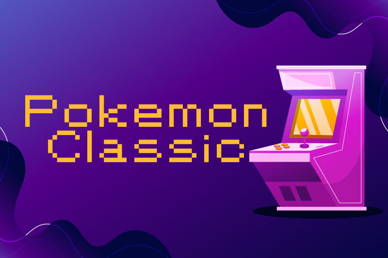 pokemon classic 8 bit font