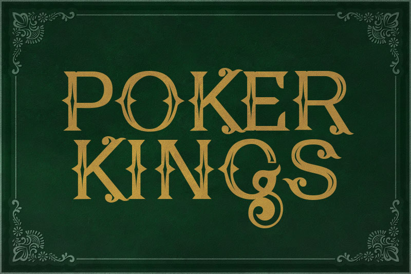 poker kings poker font