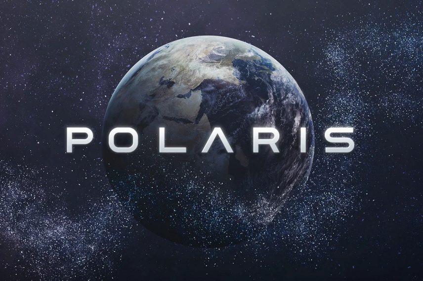 Polaris Futuristic Space Font