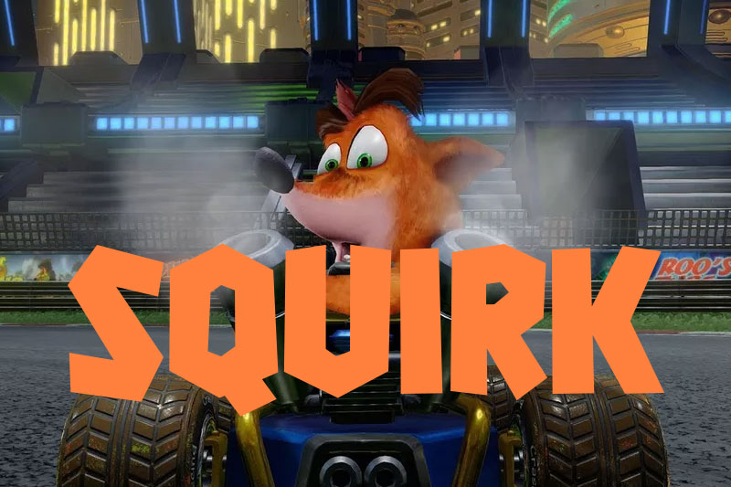 squirk gaming font