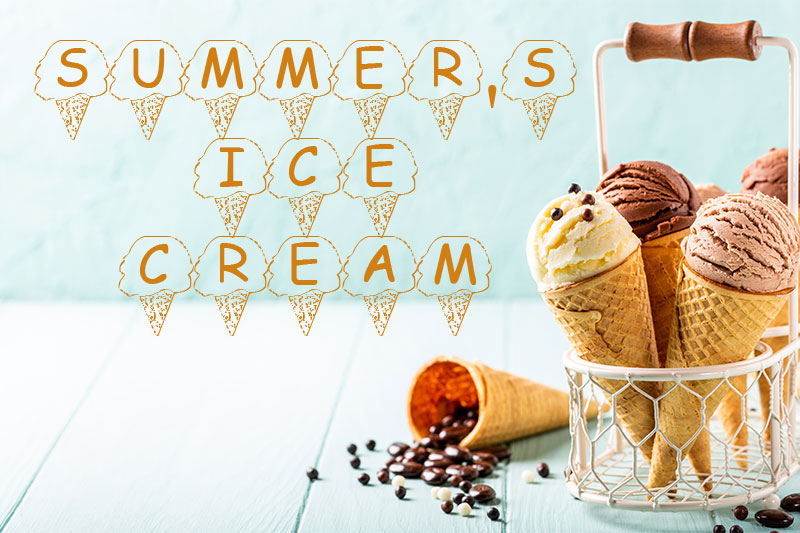 summers ice cream font