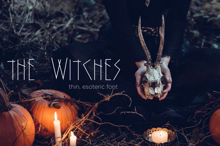 The Witches witch font