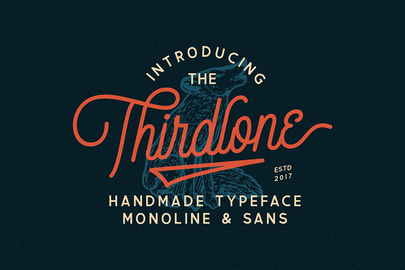 thirdlone animal font