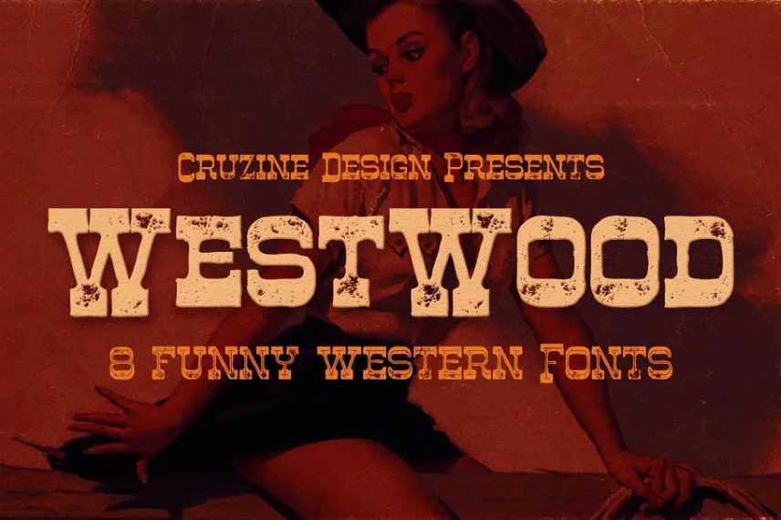 Westwood Funny Western Font
