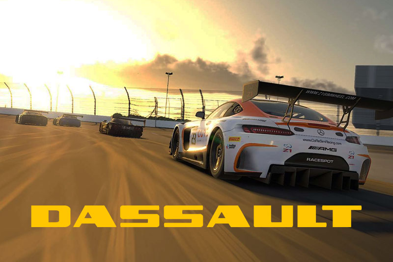 Dassault racing font