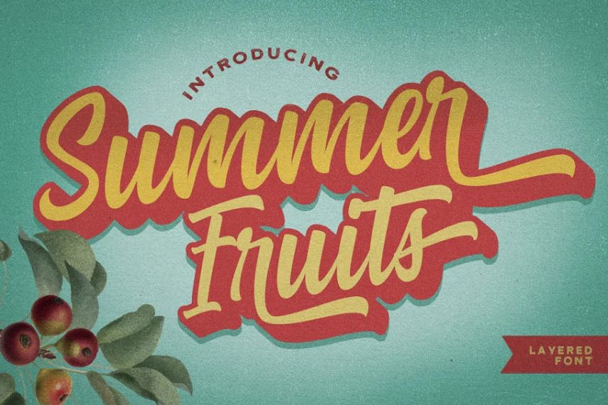 Summer Fruits Layered