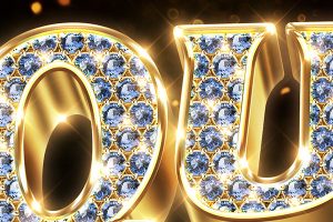 Bling Bling Text and Logo Effect Vol.5 PSD Text Style