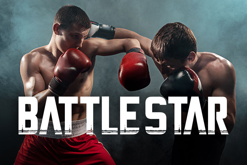 battle star fight font